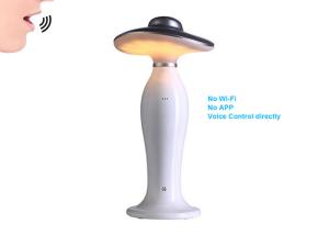 China Battery Powered Smart Led Desk Lamp Intelligent Voice Touch Control 5 Meter Distance on sale