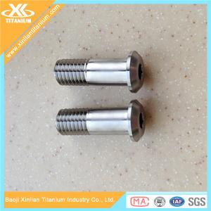 China Half Thread Gr5 M6 Allen Head Titanium Bolts For Motorcycle on sale