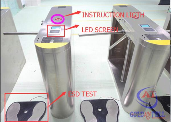 Cheap Train Station Bi - Directional Security Access Gates / Tripod Access System for sale