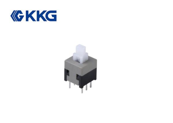 Cheap Black IP40 Square Momentary Push Button Switch DC30V OEM available for sale