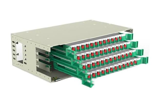 Cheap 48 Core FC 1U 19 Rack Mount Enclosure ODF Distribution Frame for sale
