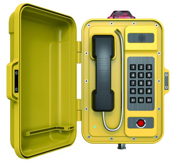 Cheap Running Indicator Light Industrial Weatherproof Telephone Fully Automated Dialing for sale