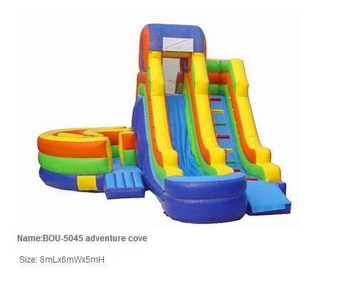 Cheap Inflatble Slide / inflatable pool slide / inflatable funny slide with pool for sale
