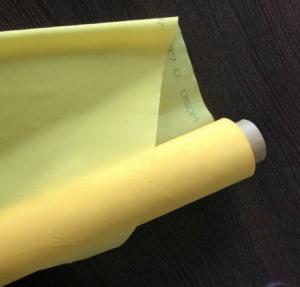 China Electronic Printing Polyester Screen Fabric , Polyester Netting Fabric Abrasion Proof on sale