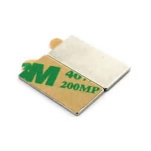Cheap Strong Neodymium 3M Adhesive Backed Magnet for sale