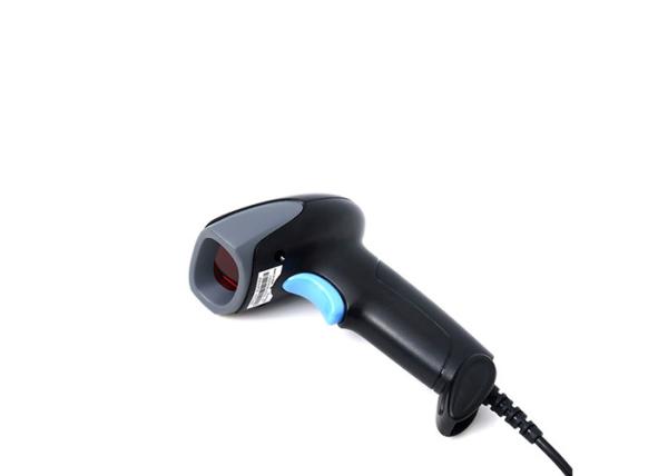 Cheap 1D/2D USB Barcode Scanner , IP54 Handheld Barcode Reader 630NM Visible Red LED Light for sale