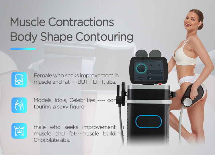 ADSS Fast Build Musle & Burn Fats EMSlim Body Sculpting Machines 10.4 Inch Touch Screen
