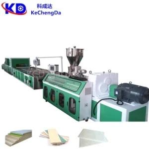 Best Wall Panel Plastic Board Extrusion Line Pvc Board Production Line 400kg/H wholesale