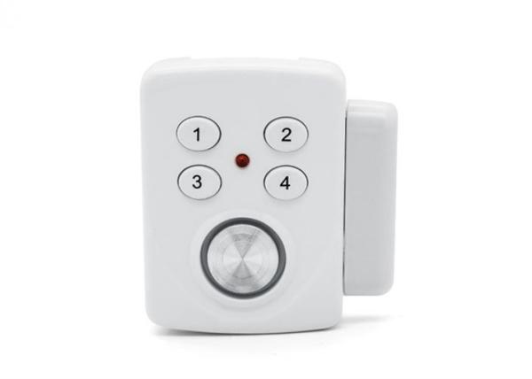 Cheap 120dB Door Window Magnet Vibration Mini Alarm with Programmable Security Code CX306V for sale