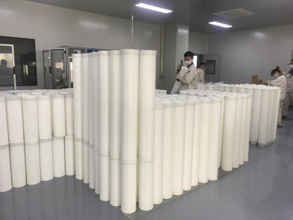 Cheap CPU Water Filtration High Flow Filter Cartridge PP Membrane 110m³/H Flow Rate for sale