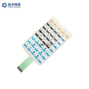 Best Tactile PET Membrane Switch , Metal Dome Tactile Switch OEM wholesale