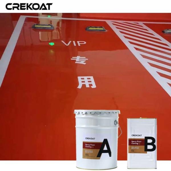 Cheap High-Gloss Non Slip Epoxy Floor Coating Creates Mirror-Like Finish for sale