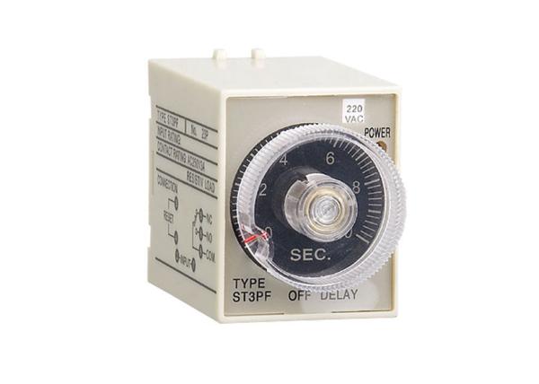 Cheap ST3P Series Electronic Timer Switch Mechanical Relays AC220V 3A Multi Range Delay for sale