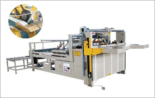 Cheap Semi-auto Folder Gluer, Corrugated Carton Box, Automatic lifting, gluing, correction, pressing, counting, ouput, etc. for sale