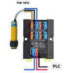 4 Channel Proximity Switch Sensor Wiring Distribution Terminal Blocks Breakout