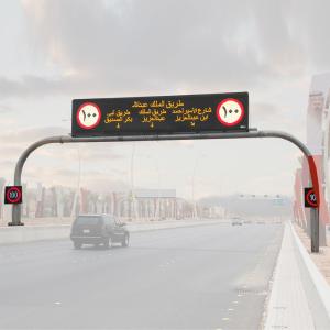 Best IP56 Dynamic Message Board Road Speed Limit Warning Customized Logo wholesale
