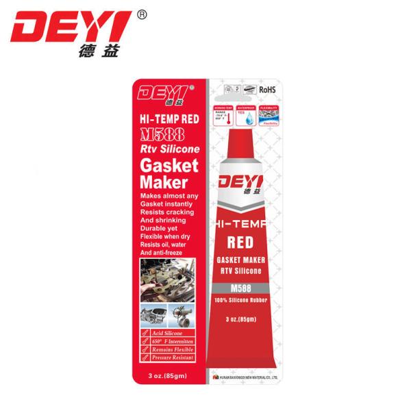 Cheap RTV High Temperature Silicone Sealant M588 Heat Resistant Gasket Maker for sale