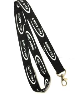 China Silk Screen Printing Satin Ribbon Custom Polyester Lanyards with Customized Logo And Color on sale