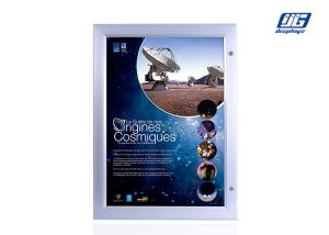 China Waterproof Lockable Light Box , Lockable Poster Frames LED Illumination Light Box on sale