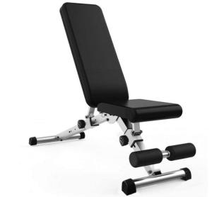 China Adjustable Weight Bench Foldable Incline Decline Fitness Bench Exercise Workout Bench For Home Gym on sale