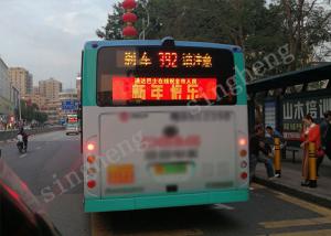 Rear Window Bus LED Display 16.7M Colors Grey Scale HS Code 8528591090