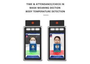 Best 7&quot; AI Face Recognition Body Temperature Scanner wholesale