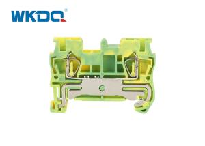 Best JSTTB 2.5-PE Din Rail Feed Through Spring Loaded Terminal Block Flame Retarding Nylon wholesale