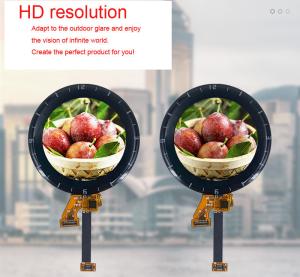 China 1.3 Inch 240x240 Custom Round LCD Displays Smart Watch LCD Screen on sale
