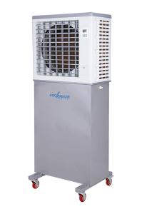 China Evaporative Water Cooling Fan 0.38kW 9000m3/H 24 Hours Timer Off on sale