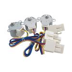 12 Volt Pm Geared Stepper Motor With Encoder 11.25 Degree Low Noise For