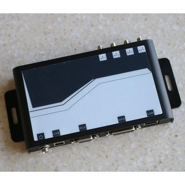 Cheap Usb Impinj R2000 RUHF RFID Fixed Reader , Long Range Rfid Card Reader High Performance for sale