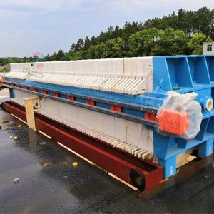 China Professional Filter Press Plates Filtration Area 200m White Color 0.6Mpa Pressure on sale