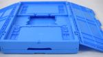 plastic collapsible crate plastic stackable crates folding boxs with lids