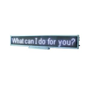 Message LED Scrolling Display Moving Board White color B16128AW