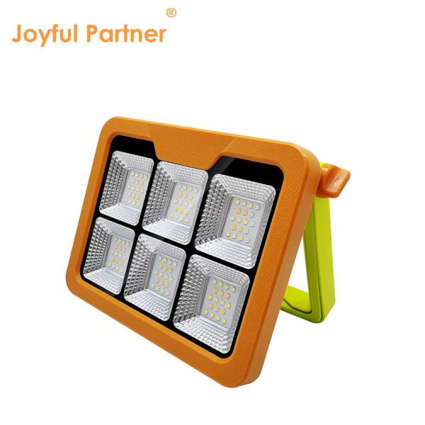 Cheap Portable Led Work Solar Light 7200mAh Battery Rechargeable 5054 Epistar Led IP65 Waterproof With Stepless Brightness for sale