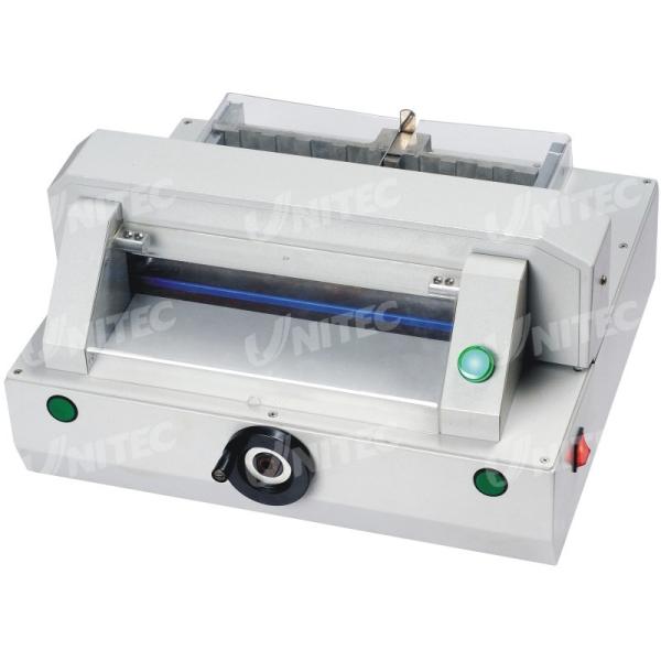 Cheap Compact Automatic Table Top Paper Cutting Machine 320mm Table Depth HD-QZ320 for sale