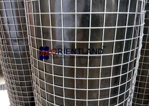 Durable Welded Steel Wire Mesh , 1×1 Galvanised Square Mesh Anti Corrosive