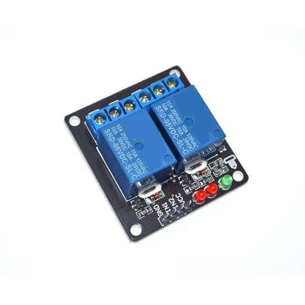 Cheap 5V 12V 24V 2 Channel Low Level Trigger Relay Module for sale