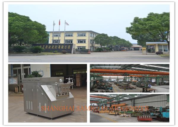 Cheap High Efficiency CIP Homogenizer / Industrial Homogenization Machine 3000 L/H for sale