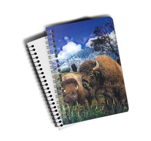 China Cartoon Pet Spiral Animal 3D Lenticular Notebook For School Student Stationery on sale