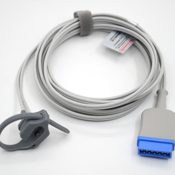 Cheap Reusable Adult Soft Tip Spo2 Sensor Probe Straps Spo2 Sensor Compatible GE Marquette 11pin Ge Spo2 Sensor for sale