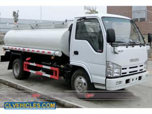 China ISUZU 100P 98hp Fuel Tanker Truck 3000L With Toolbox Anti Lock Brakes on sale
