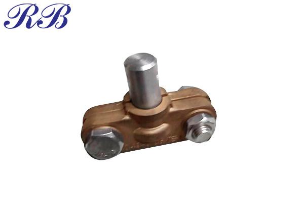 Cheap Natural Copper Alloy Casting Fasteners And Fittings Ground Connector Clip CT7-CT8 for sale