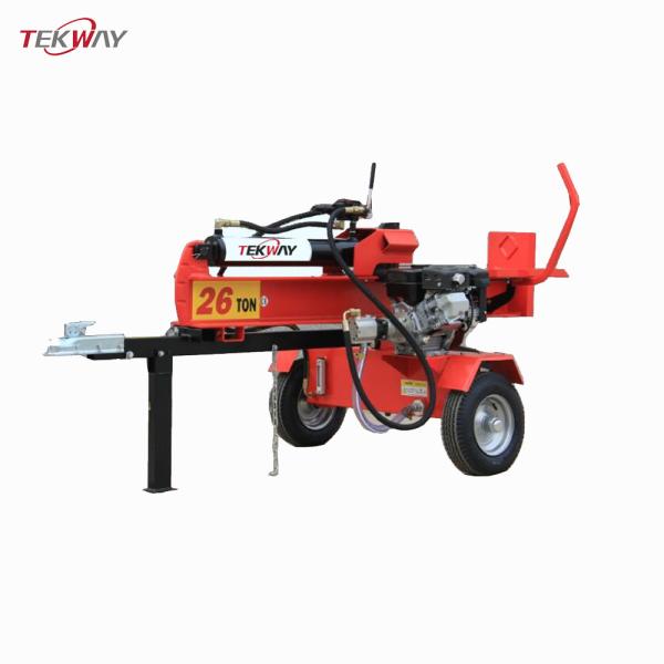 Cheap 26T Firewood Processor Log Splitter 6.5hp Wood Splitting Machine 2 Handle Operated for sale