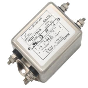 China YB22D4 Two-stage Singel Phase Filter 250V 15A Ehanced EMI Noise Filter For Electronic Equipment on sale
