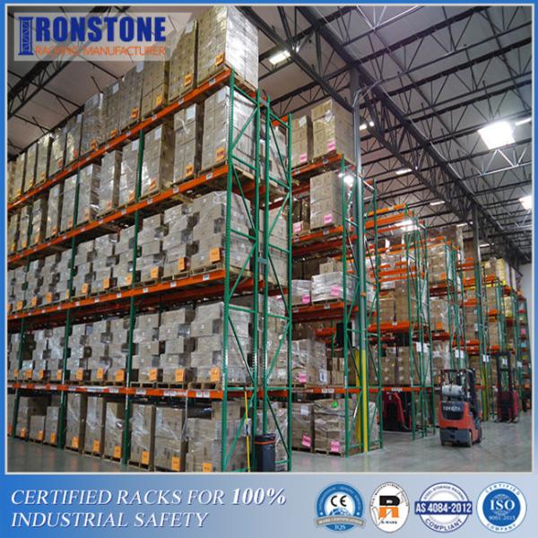 Cheap Self-Locking Teardrop Pallet Rack Step Beam for sale