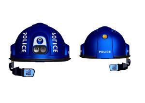 Non Contact Thermal Imagining Infrared Helmet Camera / Automatically Detected Camera