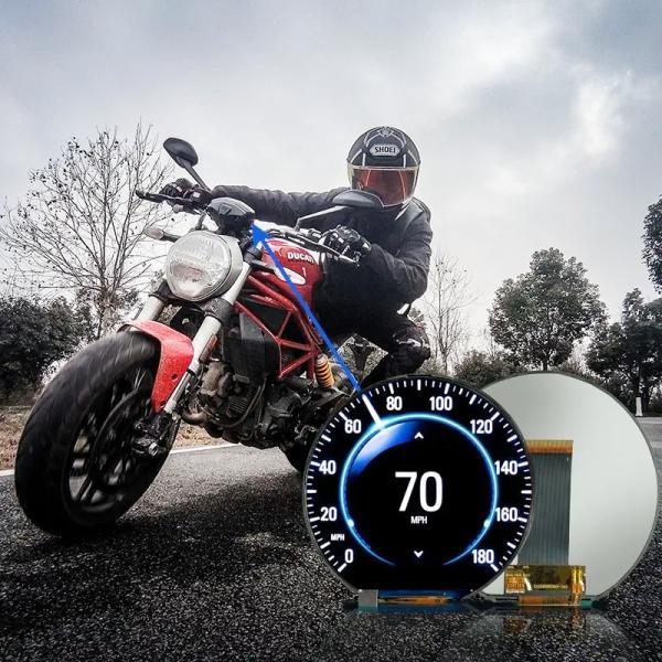 Cheap 3.53'' Round TFT LCD Display Module 544*506 RGB Interface for sale