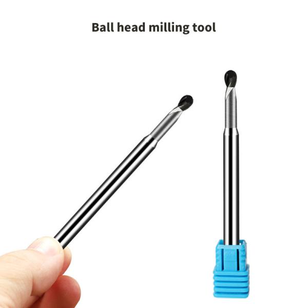 Cheap High Hardness Ball Nose 1.0mm PCD Milling Tools for sale