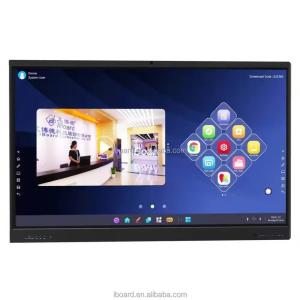Best IBoard 4K 75 Inch Smart Whiteboard Lcd Interactive Touch Display for Teaching and Conference Interactive Flat Panel wholesale